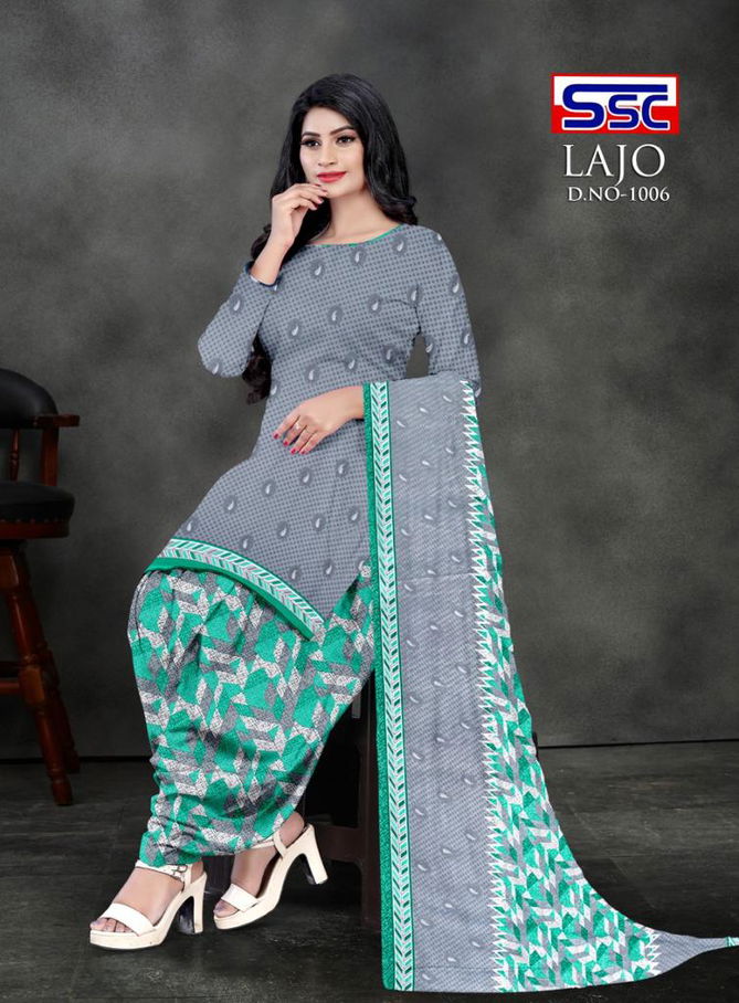 Ssc Lajo 33 American Printed Regular Wear Dress material Catalog
